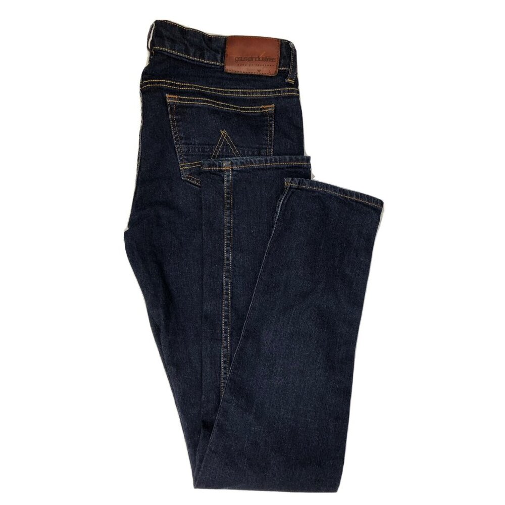 Gsus Sindustries Instinct Womens 30x32 Blue Denim Jeans Skinny The Rosa Stretch